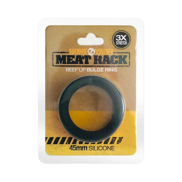 Meat Rack Cock Ring Black Meat Rack Cock Ring Black