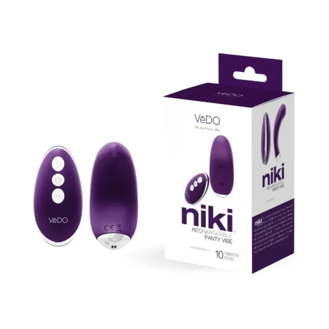 VeDO Niki Panty Vibrator Deep Purple