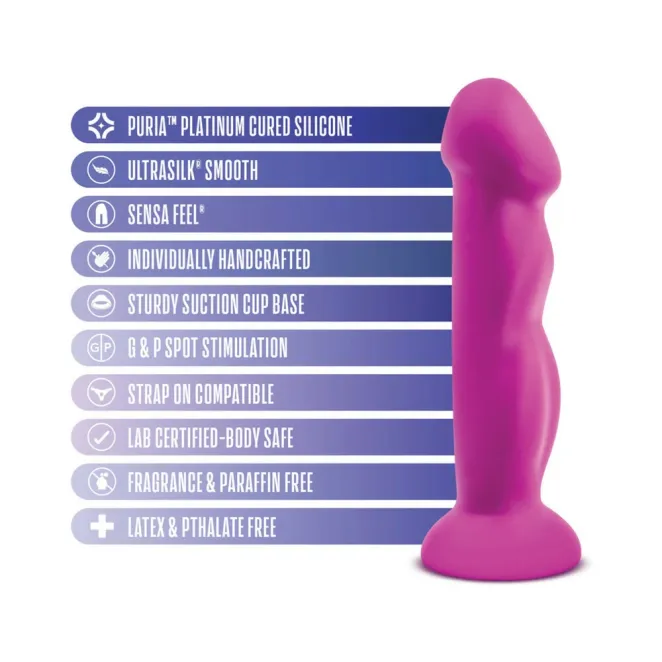 7 Inch Silicone Dildo Pink