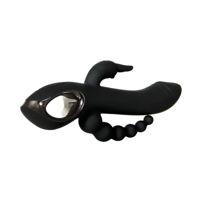 Triple Stimulation Dual Entry Rabbit Vibrator