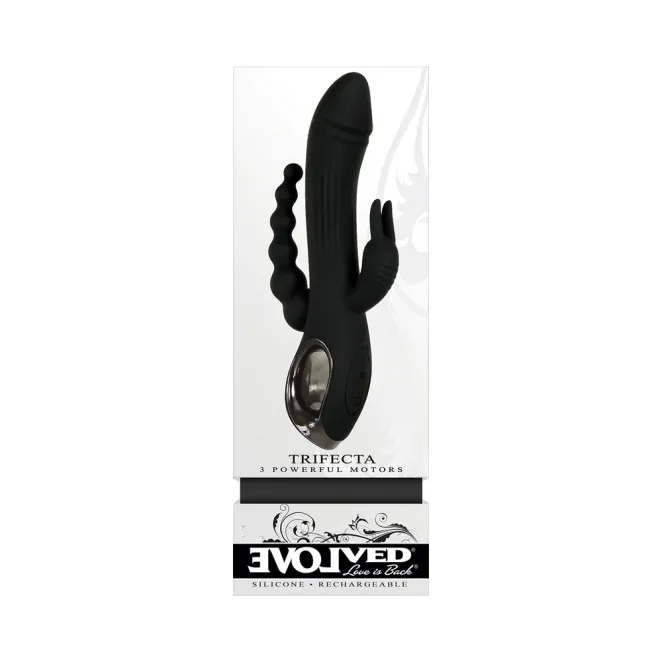 Triple Stimulation Dual Entry Rabbit Vibrator
