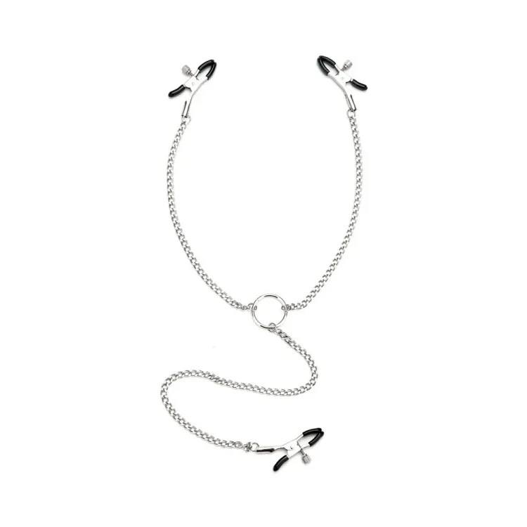 Lux Fetish Adjustable Nipple Clips & Clit Clamp (75699) by Electric EEL Inc. | Nipple & Clitoral Toys | SlipDix.com Lux Fetish Adjustable Nipple Clips & Clit Clamp (75699) | SlipDix.com