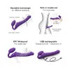 Strap-On-Me Remote-Controlled Vibrating Bendable Strap-On Purple M Strap-On-Me Remote-Controlled Vibrating Bendable Strap-On Purple M