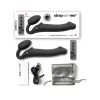 Strap-On-Me Vibrating Strapless Strap-On with Remote Black Large