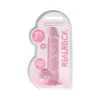 7 in. Crystal Clear Realistic Dildo with Balls Pink 7 in. Crystal Clear Realistic Dildo with Balls Pink