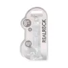 8 Inch RealRock Crystal Clear Dildo with Balls