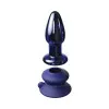 Icicles No. 85 Remote-Controlled Vibrating Glass Anal Plug Icicles No. 85 Remote-Controlled Vibrating Glass Anal Plug