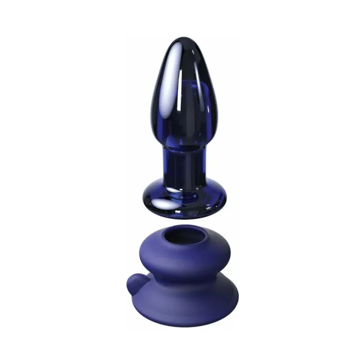 Icicles No. 85 Remote-Controlled Vibrating Glass Anal Plug Icicles No. 85 Remote-Controlled Vibrating Glass Anal Plug