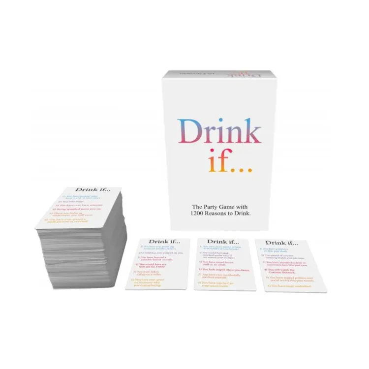 Drink If Game (76569) by Kheper Games | Adult Party Games | SlipDix.com Drink If Game (76569) | SlipDix.com
