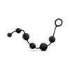 Silicone Large Anal Beads Black Silicone Large Anal Beads Black