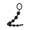 Silicone 10 Anal Beads Black Silicone 10 Anal Beads Black