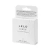 LELO HEX Original Lubricated Latex Condoms 3-Pack LELO HEX Original Lubricated Latex Condoms 3-Pack