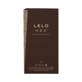 Lelo HEX™ Respect XL Latex Condoms (12 Count)