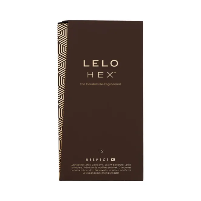 Lelo HEX™ Respect XL Latex Condoms (12 Count)