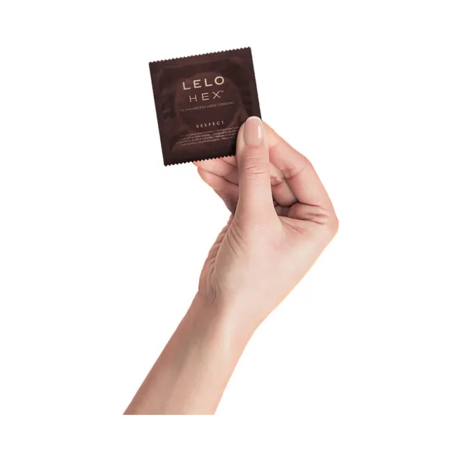 Lelo HEX™ Respect XL Latex Condoms (12 Count)