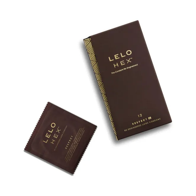 Lelo HEX™ Respect XL Latex Condoms (12 Count)