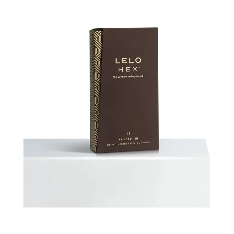 LELO HEX Respect XL Lubricated Latex Condoms 12-Pack LELO HEX Respect XL Lubricated Latex Condoms 12-Pack