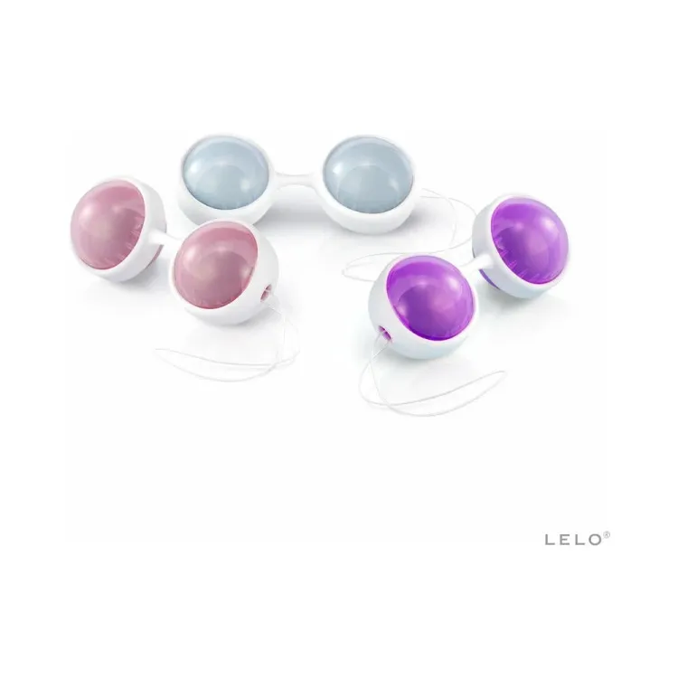LELO BEADS Plus Kegel Balls Set Blue/Pink/Purple (77091) by Lelo | Sex Toys | SlipDix.com LELO BEADS Plus Kegel Balls Set Blue/Pink/Purple (77091) | SlipDix.com