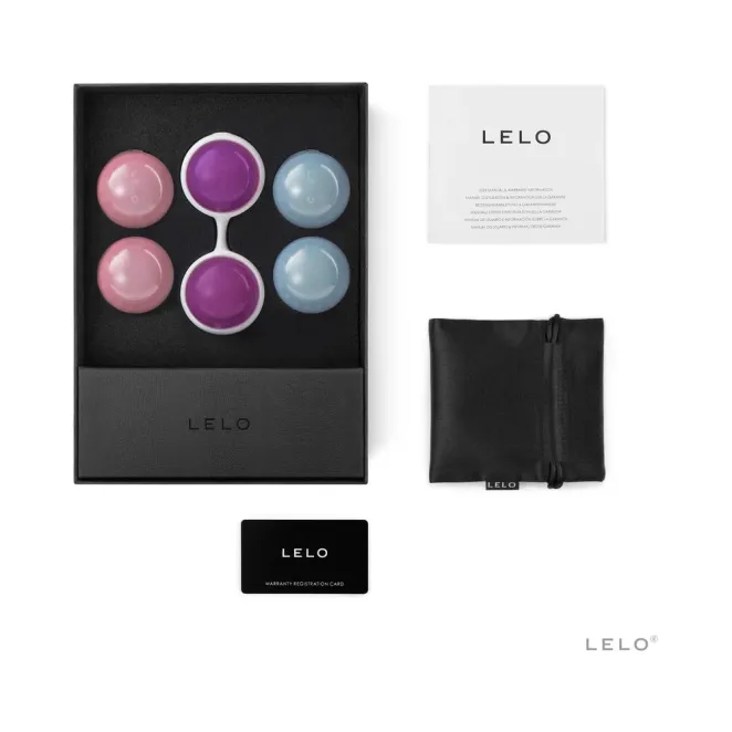LELO BEADS Plus Kegel Balls Set Blue/Pink/Purple (77091) | SlipDix.com