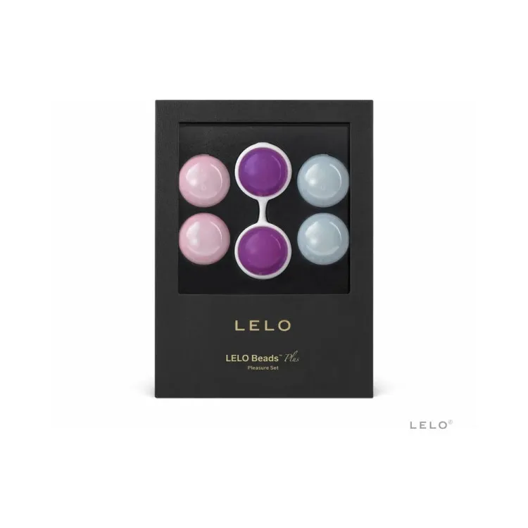 LELO BEADS Plus Kegel Balls Set Blue/Pink/Purple (77091) by Lelo | Sex Toys | SlipDix.com LELO BEADS Plus Kegel Balls Set Blue/Pink/Purple (77091) | SlipDix.com