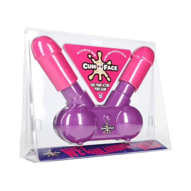 Cum Face Dual Pump Action Penis Game (77411) | SlipDix.com