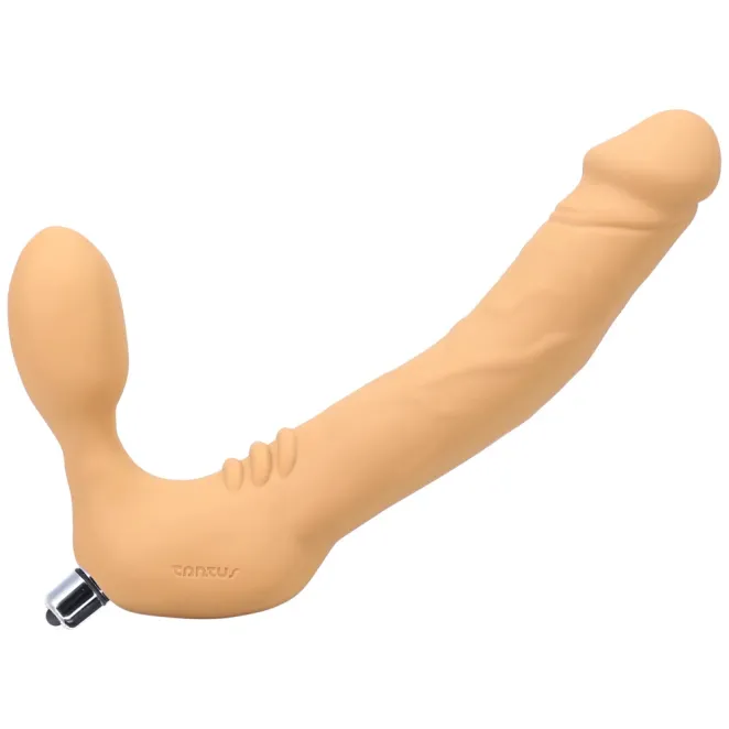 Tantus Realistic Vibrating Strapless Strap-On