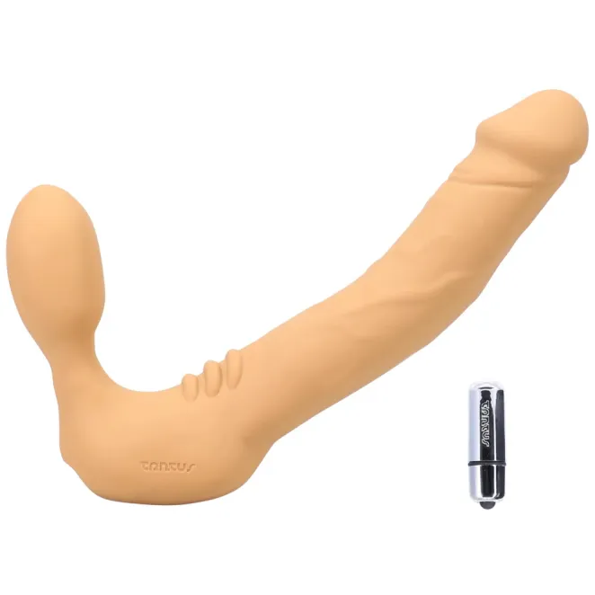 Tantus Realistic Vibrating Strapless Strap-On