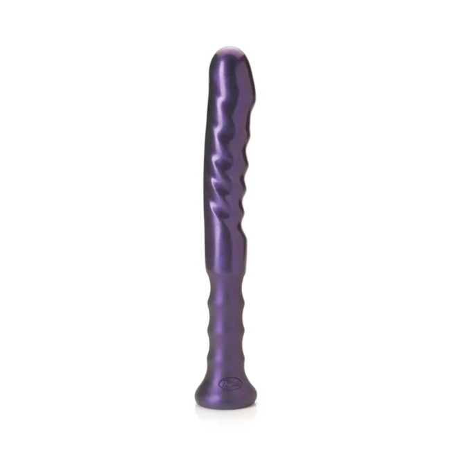 11 Inch Tantus Echo Handle Silicone Dildo Amethyst