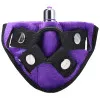 Tantus Velvet Vibrating Strap-On Harness Purple