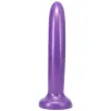 7 Inch Leisure Silicone Vibrating Dildo with Bullet Amethyst