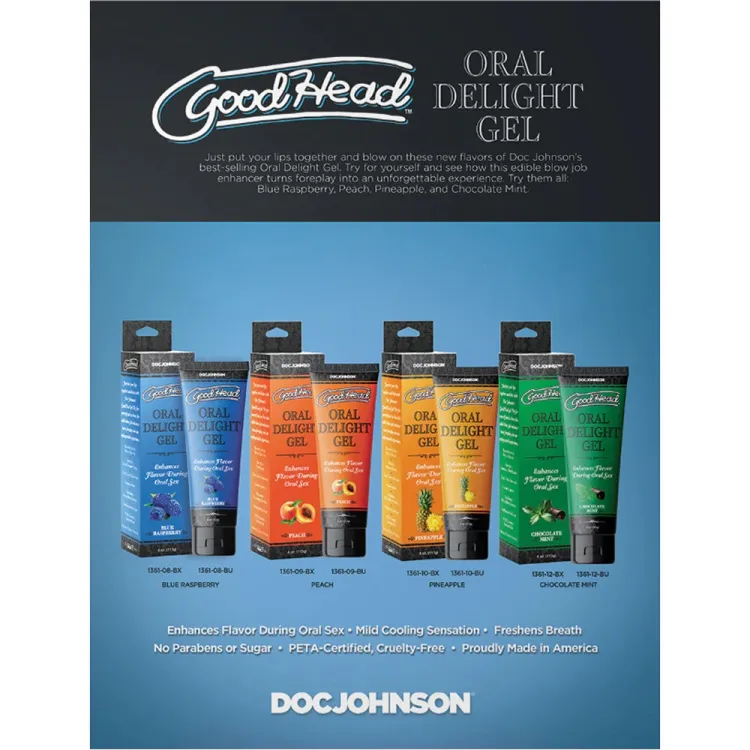 GoodHead Oral Delight Gel Pineapple 4 oz. GoodHead Oral Delight Gel Pineapple 4 oz.