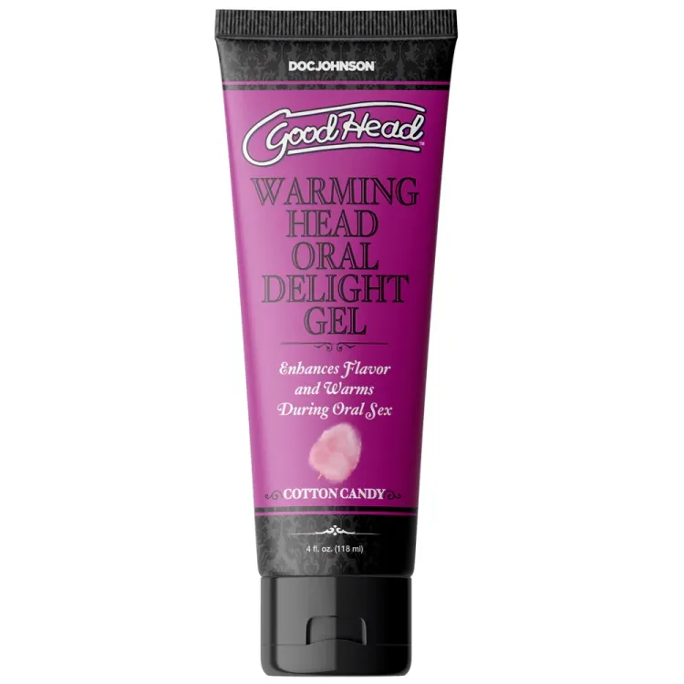 GoodHead Warming Head Oral Delight Gel Cotton Candy 4 oz. GoodHead Warming Head Oral Delight Gel Cotton Candy 4 oz.