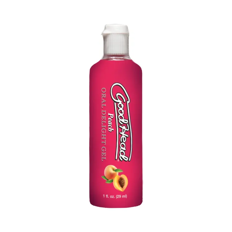 GoodHead Oral Delight Gel Peach 1 oz. GoodHead Oral Delight Gel Peach 1 oz.