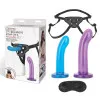 Lux Fetish 3-Piece Beginners Strap-On & Pegging Set Lux Fetish 3-Piece Beginners Strap-On & Pegging Set