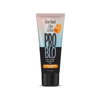 Pro Blo Oral Pleasure Gel Salted Caramel 1.5 oz.