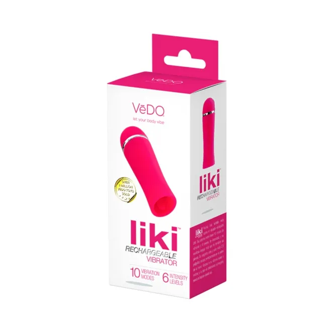VeDO Liki Silicone Flicking Clitoral Vibrator Pink