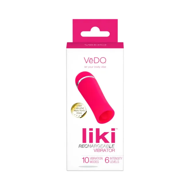VeDO Liki Silicone Flicking Clitoral Vibrator Pink