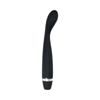 Silicone Slimline G-Spot Vibrator Skinny G Black