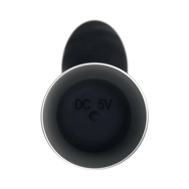 Silicone Slimline G-Spot Vibrator Skinny G Black