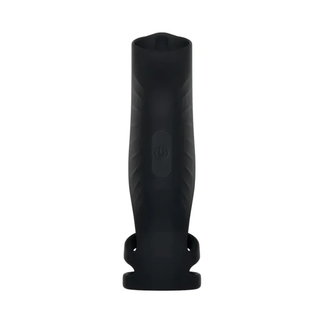Rocketeer Triple-Ring Vibrating Silicone Penis Sheath