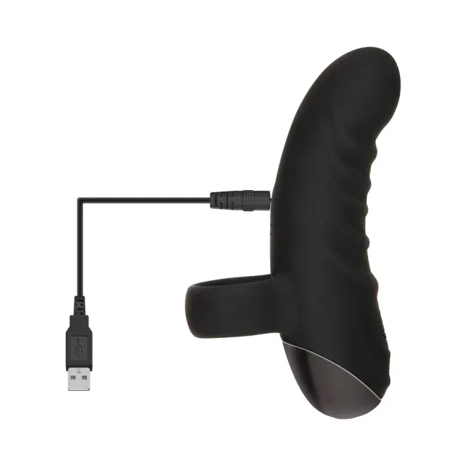 Silicone Textured Finger Vibrator