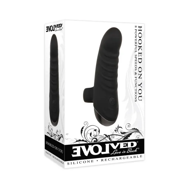 Silicone Textured Finger Vibrator