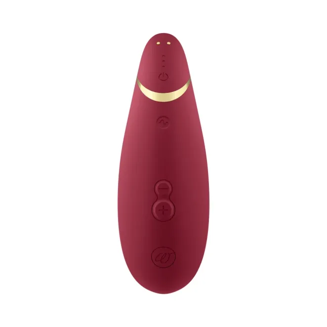 Womanizer Premium 2 Pleasure Air Clitoral Stimulator Bordeaux