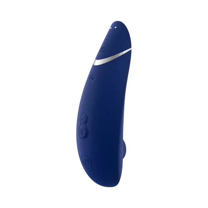Womanizer Premium 2 Clitoral Suction Stimulator Blueberry