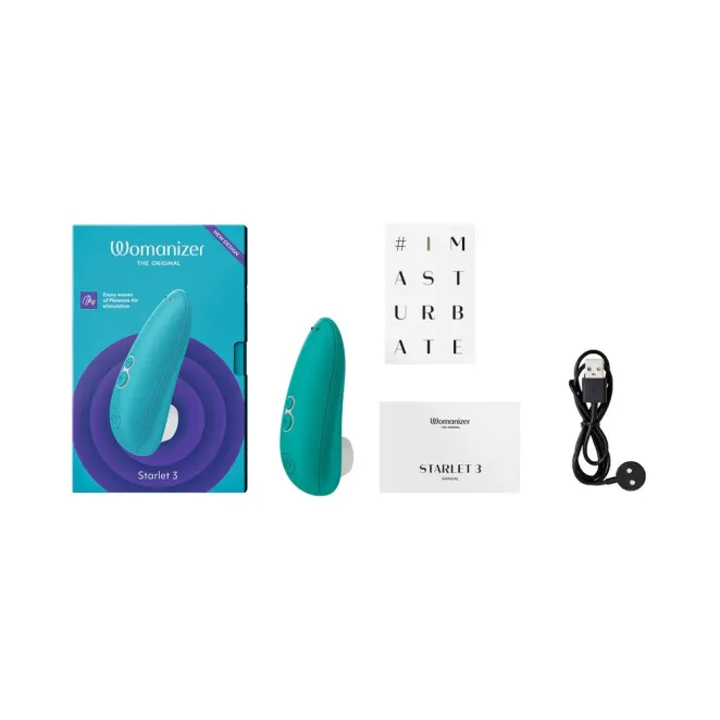 Womanizer Starlet 3 Pleasure Air Clitoral Stimulator Turquoise