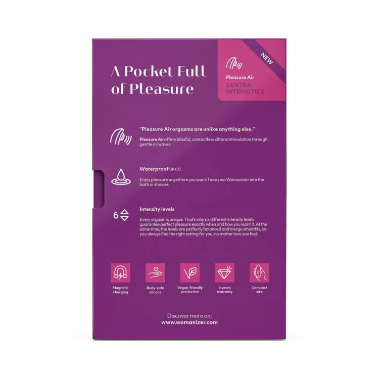Womanizer Starlet 3 Pleasure Air Clitoral Stimulator Violet Womanizer Starlet 3 Pleasure Air Clitoral Stimulator Violet