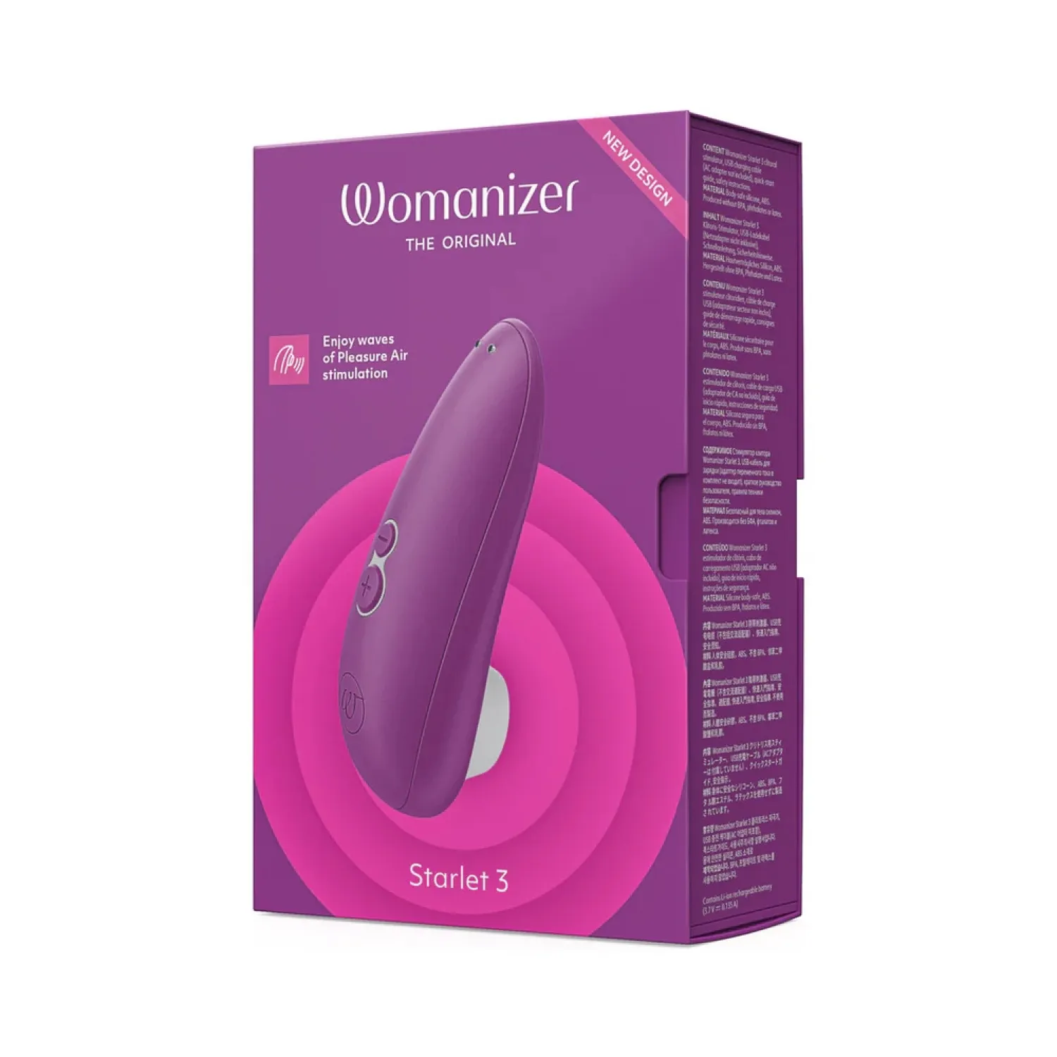 Womanizer Starlet 3 Pleasure Air Clitoral Stimulator Violet
