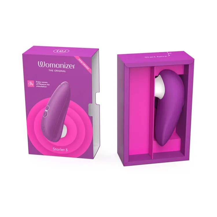 Womanizer Starlet 3 Pleasure Air Clitoral Stimulator Violet Womanizer Starlet 3 Pleasure Air Clitoral Stimulator Violet
