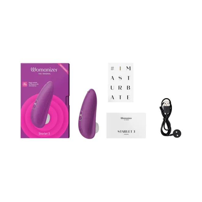 Womanizer Starlet 3 Pleasure Air Clitoral Stimulator Violet
