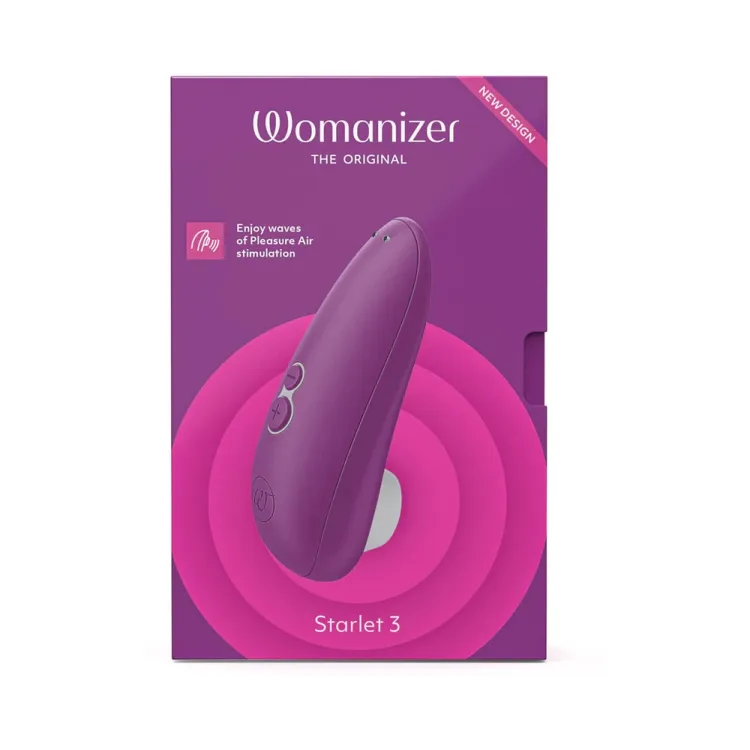 Womanizer Starlet 3 Pleasure Air Clitoral Stimulator Violet Womanizer Starlet 3 Pleasure Air Clitoral Stimulator Violet